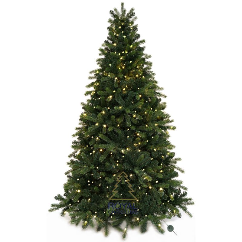 Artificial Christmas Tree Bogota PE / PVC Premium Smart Warm LED 150 cm Bogota PE / PVC