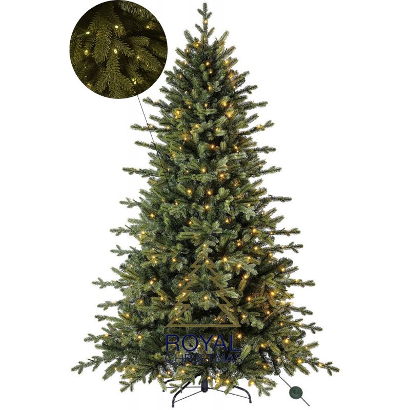 Artificial Christmas Tree Norway Spruce PE / PVC Premium LED FBU 180 cm Norway PE / PVC