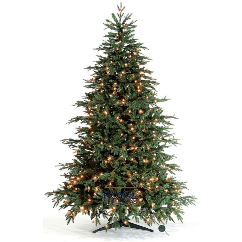 Artificial Christmas Tree Delaware Deluxe PE / PVC Warm LED FBU